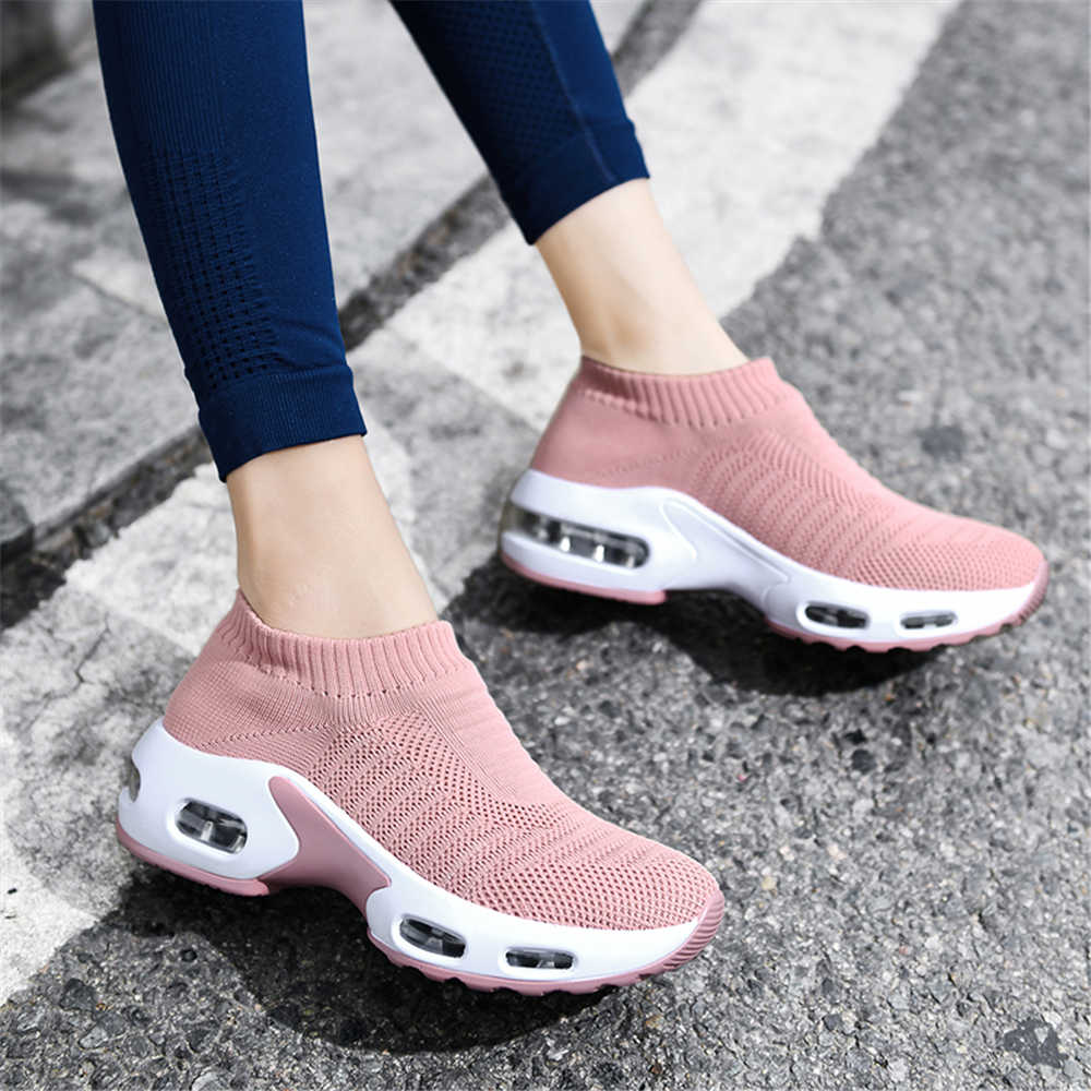 Running Shoes Women - Große Größe Nummer 38, Damen-Absatzstiefel, Schuhe