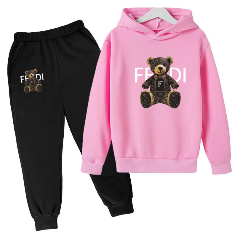 Running Gear Kids - Kinder-Pullover Herbstkleidung Hoodie mit Buchstaben und