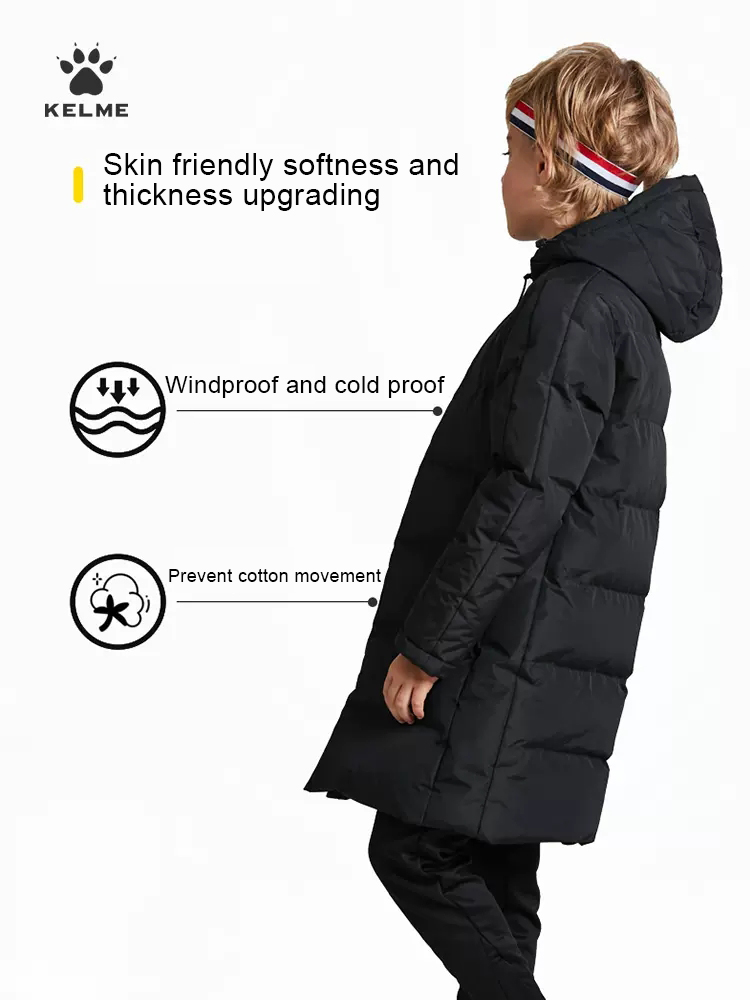 KELME Kinder-Winterjacke, lang – Running Gear Kids Bewertung und Preis