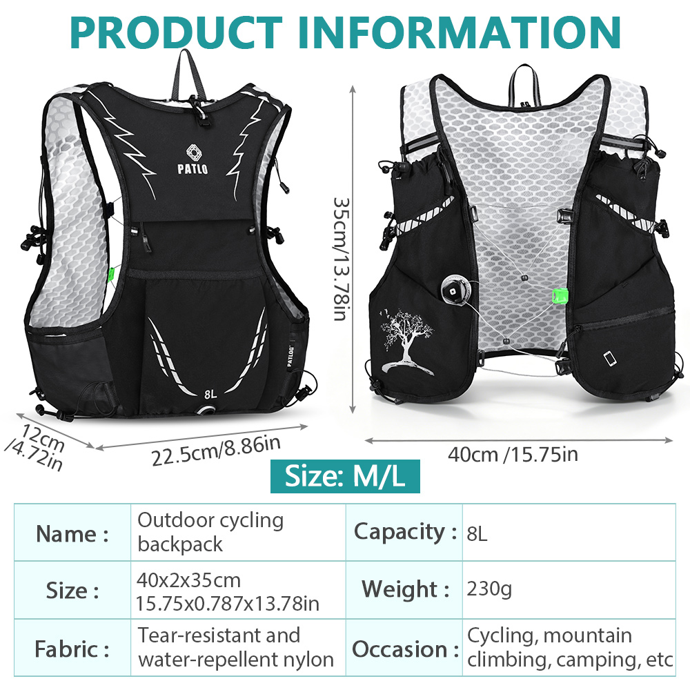 2026 Neuer 8L Outdoor Trailrun – Hydration Vest Bewertung und Preis