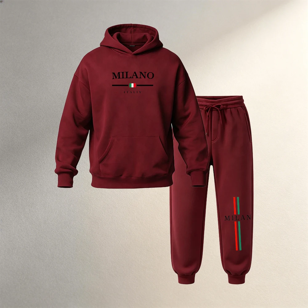 Herrenbekleidung Hoodie-Sets 2 – Joggers Pants Bewertung und Preis