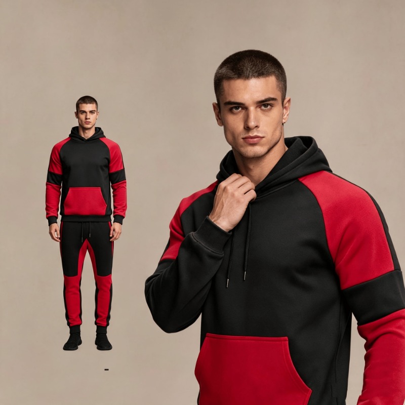 Herren Zweiteiler mit Farbbloc – Joggers Pants Bewertung und Preis